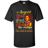 August Girl She Slays She Prays Beautiful Birthday PINGPONG