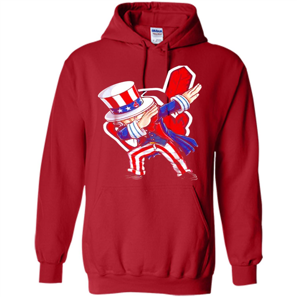 MLB CLEVELAND INDIANS UNCLE SAM DABBING INDEPENDENCE DAY