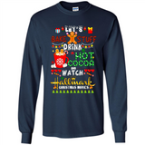 Let's Bake Stuff Drink Hot Cocoa Hallmark-Christmas Movies Sweatshirt PINGPONG