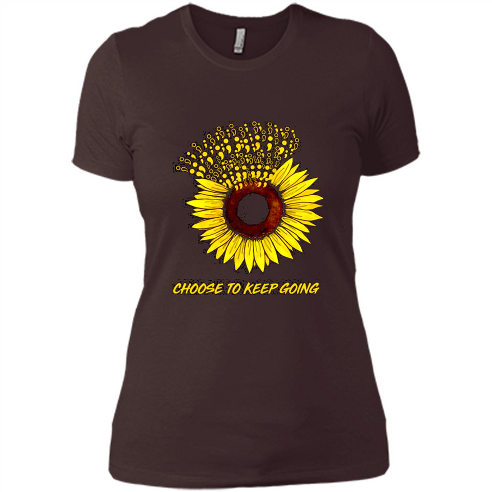 Semicolon Sunflower choose to keep going PINGPONG