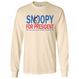 Snoopy for President - Long Sleeve T-Shirt