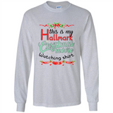 This My Movies Hallmark-Christmas Loves Is T-Shirt - Long Sleeve T-Shirt