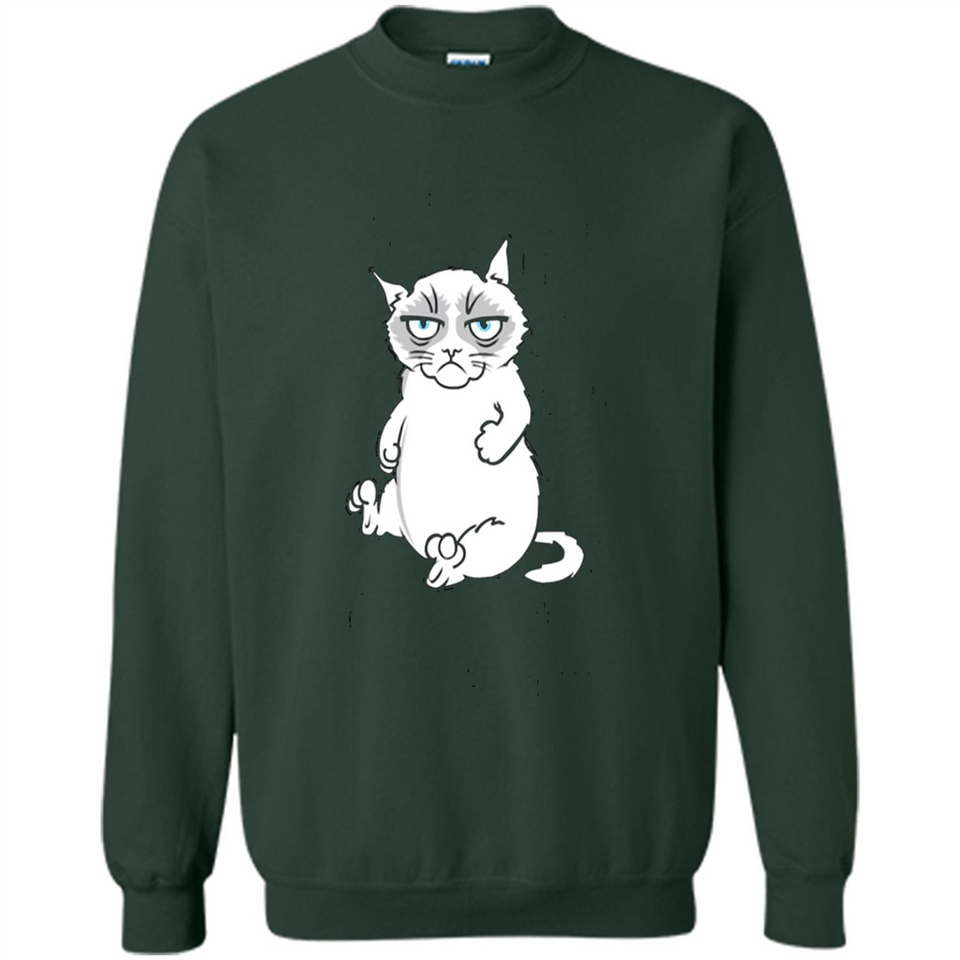 annoyed kitty touchy kitty grouchy ball of fur noody kitty PING PONG