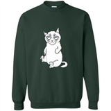 annoyed kitty touchy kitty grouchy ball of fur noody kitty PING PONG