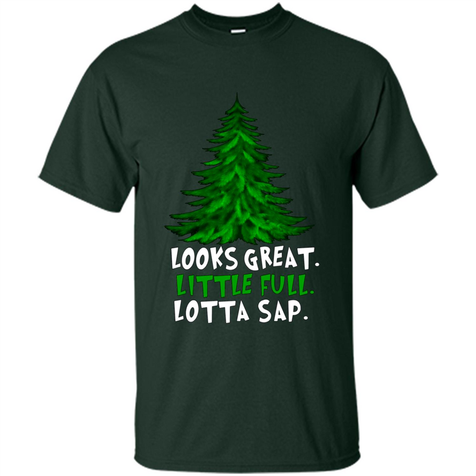 Looks Great Little Full Lotta Sap Funny Christmas PINGPONG