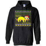 Merry Slothmas Sloth Christmas Sweater PINGPONG - Hoodie