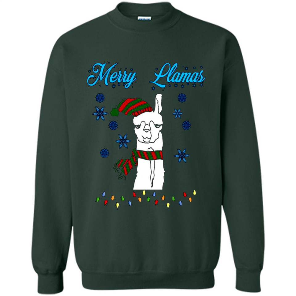 Merry Llama Christmas sweater PINGPONG