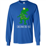 Christmas Tree Rex - Long Sleeve T-Shirt