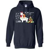 Llama Tis the season to be slothy Christmas sweatshirt PINGPONG - Hoodie