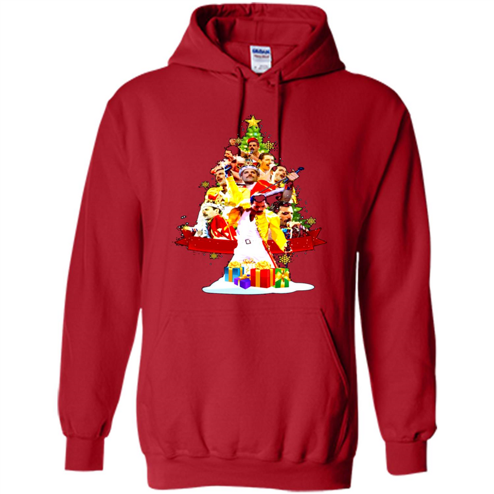 Freddie Mercury Christmas Tree Sweatshirt PING PONG