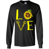Hair Stylist Love Sunflower Scissors PING PONG
