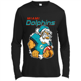 Grumpy Santa Claus Miami Dolphins Football Team PINGPONG