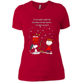 It’s Not What’s Under The Christmas Tree Snoopy Charlie Brown PING PONG