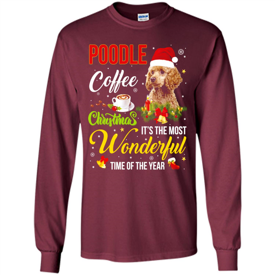 Poodle Coffee Wonderful Christmas