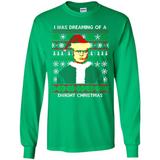 I'm dreaming of a Dwight Christmas sweatshirt - Long Sleeve T-Shirt