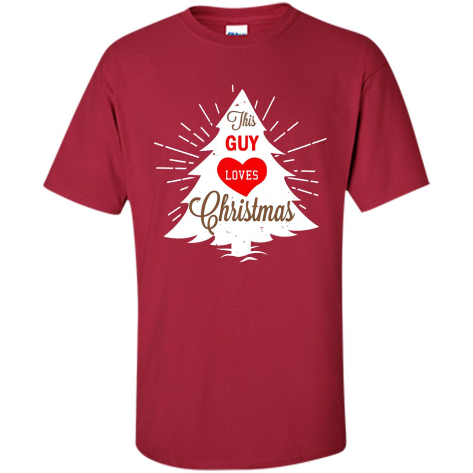 This Guy Loves Christmas Shirt - Shirt