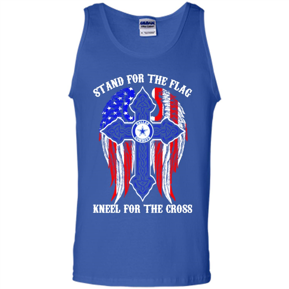 Dallas Cowboys - stand for the flag kneel for the cross
