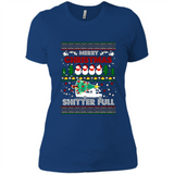 Merry Christmas Shitter Full Christmas Tree Snowman PING PONG