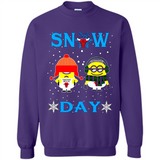 Snow Day Shirt For Chicago Bulls Vs Minion Fans pingpong