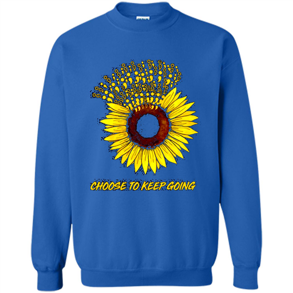 Semicolon Sunflower choose to keep going PINGPONG