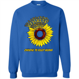 Semicolon Sunflower choose to keep going PINGPONG