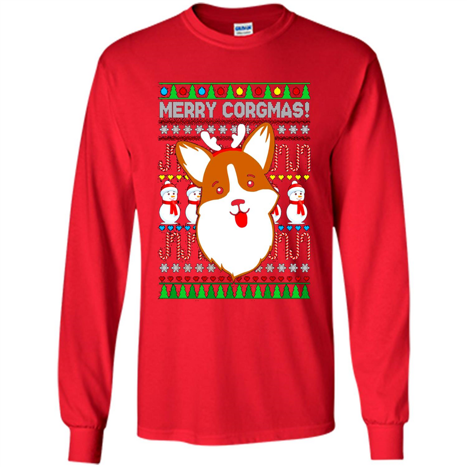 Merry Corgmas Christmas sweater PINGPONG