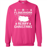 Flowerhorn Christmas T-shirt, Ugly Christmas Sweater - Sweatshirt