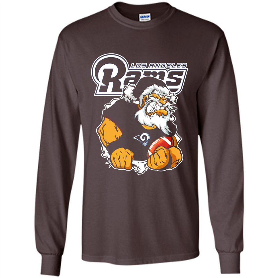 Grumpy Santa Claus Los Angeles Rams Football Team PINGPONG