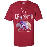 Grandma Bear Shirt Tribal Family Vacation & Camping Tee - Shirt
