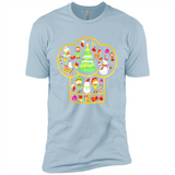 Chef Hat Christmas Ornament - Premium Short Sleeve T-Shirt