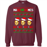 Patrick Mahomes Ma Ho Ho Homes Christmas sweatshirt PINGPONG - Sweatshirt