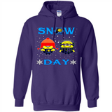 Snow Day Shirt For Indiana Pacers Vs Minion Fans pingpong