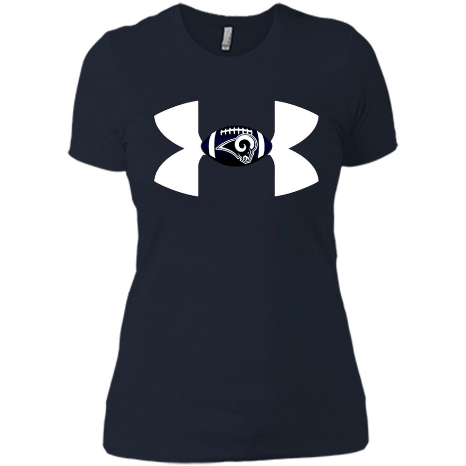 Los Angeles Rams Under Armour Logo - Ladies' Boyfriend T-Shirt