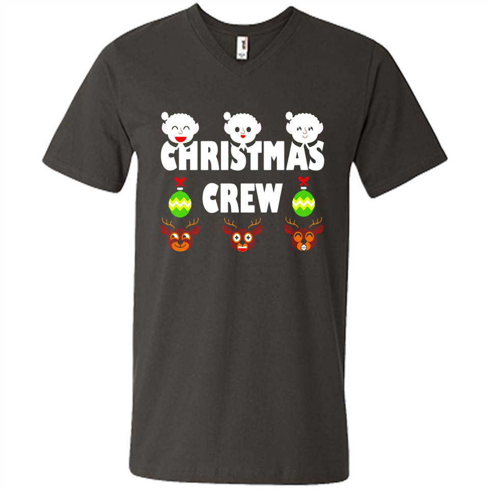 Christmas Crew Gifts Santa Elves Reindeer - Men's V-Neck