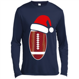Christmas Football Shirt - Football Santa Hat Christmas