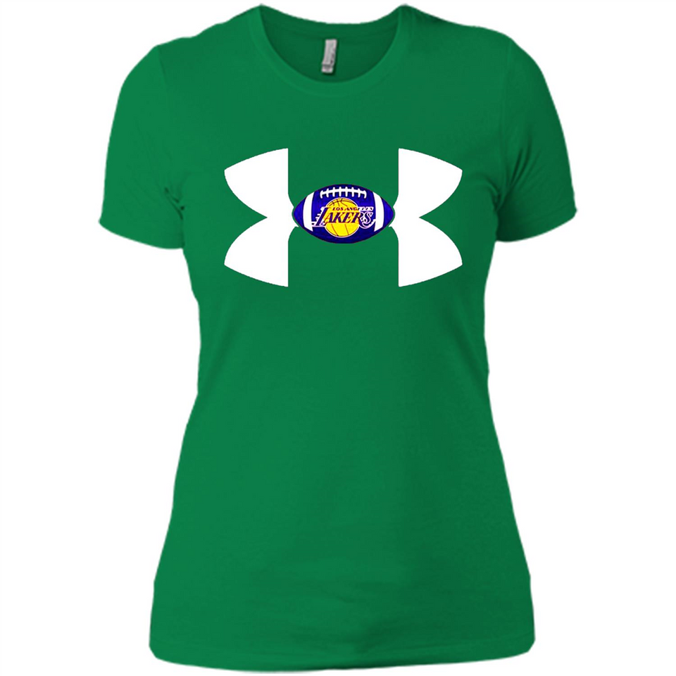 Los Angeles Lakers Under Armour Logo - Ladies' Boyfriend T-Shirt