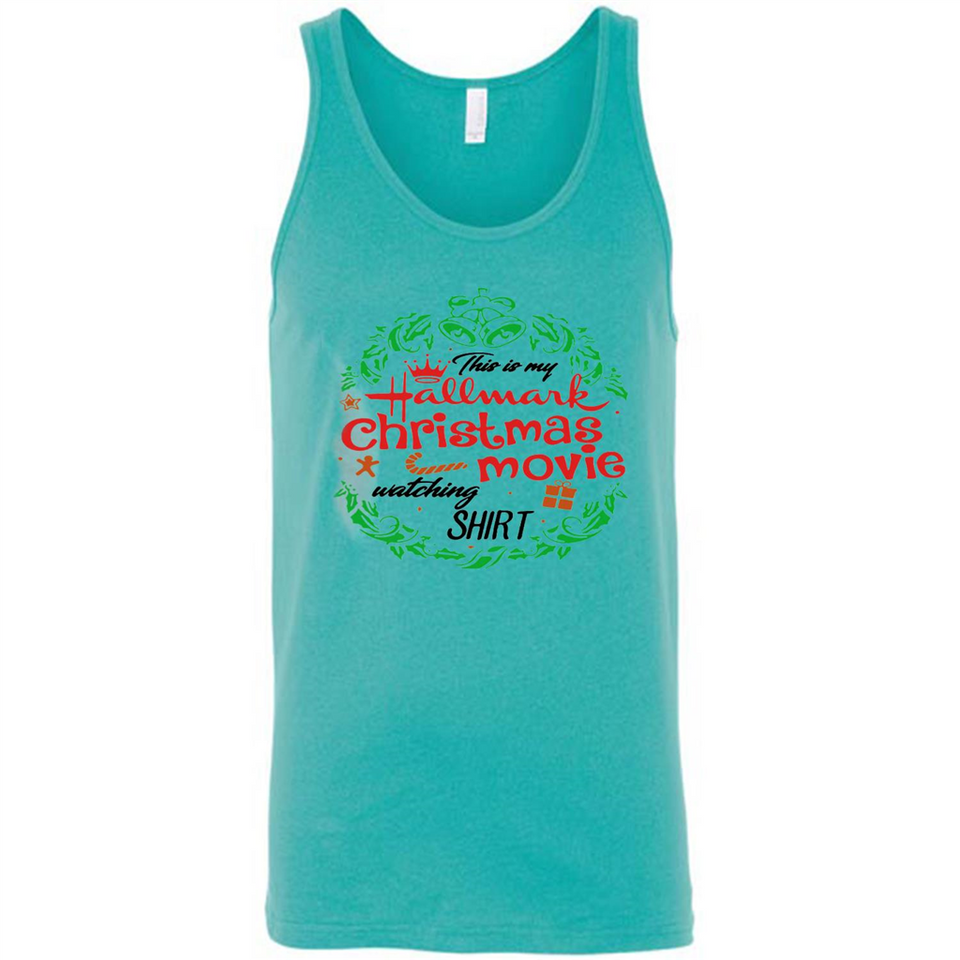 This is My Hallmark-Christmas Movies Watching Sporty T-Shirt - Canvas Unisex Tank