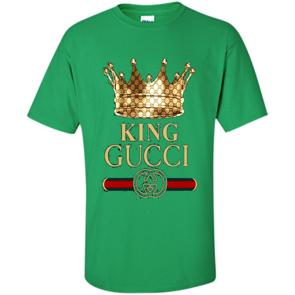 Cover your body with amazing King Crown Gucci Logo Black PING PONG