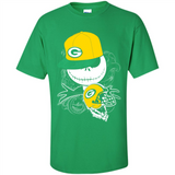 Jack Skellington The Nightmare Before Christmas-Packers Football - Shirt
