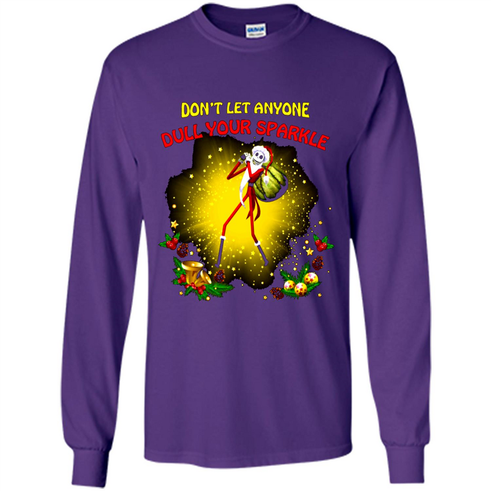 Jack skellington Santa Don't Let Anyone Dull Your Sparkle Christmas