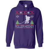 roller hockey Christmas ugly