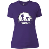 Snoopy The Peanuts Walking To The Moon