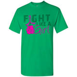 Fight Like A Girl Breast Cancer Awareness - Shirt