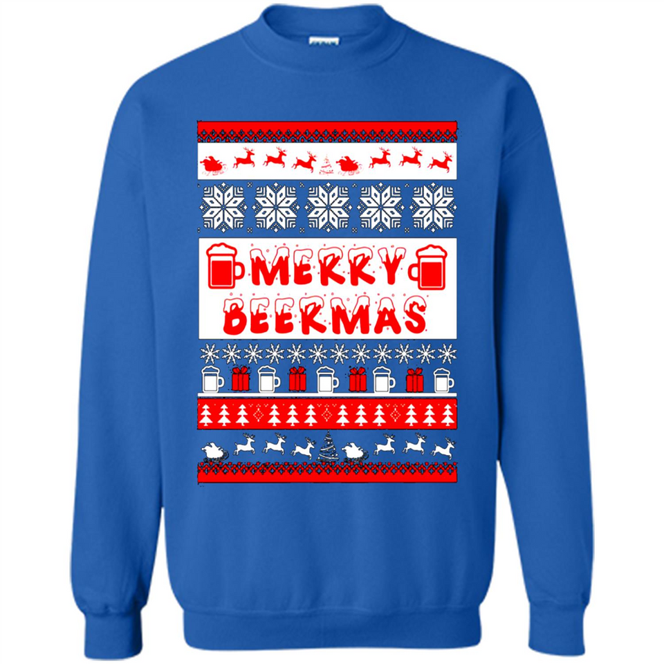 Merry Beermas Christmas sweater PINGPONG