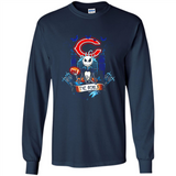 Chicago Bears Halloween The Nightmare Before Christmas - Long Sleeve T-Shirt