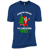 Christmas Dabbing Santa - Premium Short Sleeve T-Shirt