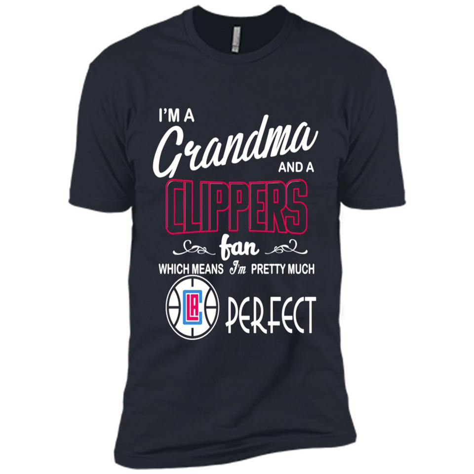 I'M A Grandma And A Los Angeles Clippers Fans
