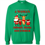 Never Underestimate A December Woman Watches Hallmark Movies Sweatshirt PINGPONG