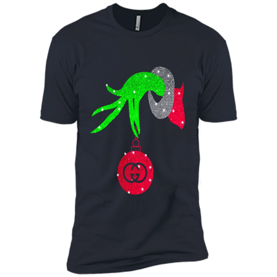 Grinch hand holding logo Gucci PING PONG