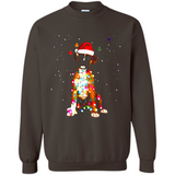 Christmas Lights Boxer Dog Funny Xmas Sweatshirt - Sweatshirt
